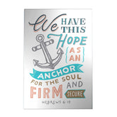 Words That Inspire Decoposter: We Have This Hope